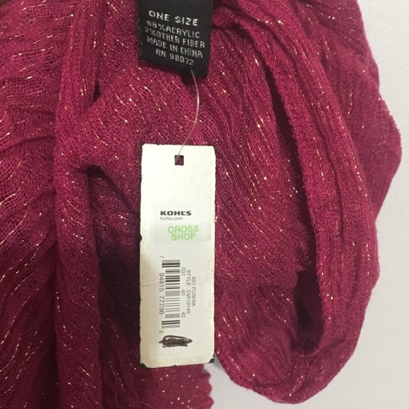 Metallic scarf - Picture 4 of 4